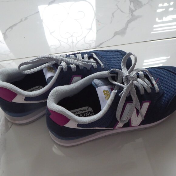 Size 5.5 - New Balance 996 Navy Purple - Picture 6 of 10